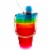 The First Years Take & Toss Sippy Cups, Assorted Colors, 7 oz, 6 Ct (3 pack) Perspective: left
