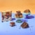Nightingale Ice Cream Sandwiches® Chocolate Blackout Chomp Size Ice Cream Sandwiches Perspective: left