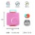 Omie OmieBox Bento Box for Kids - Insulated Lunch Box w/ 8oz Thermos - Pink Berry Perspective: left