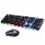 SANOXY USB Wired G21 104 Keys Full Size Keyboard Combo Mouse w/ Backlight LED Lights for Offi Perspective: left