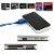 SANOXY USB 3.0 8-in-1 Compact Flash Multi Card Reader CF Adapter Micro SD MS XD 5Gbps Perspective: left
