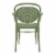 Compamia Marcel XL Resin Outdoor Arm Chair Olive Green (set of 2) Perspective: left