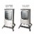 Dyna-Glo® Electric Smoker Leg Assembly Perspective: left