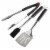 Dyna-Glo Stainless Steel Grill Tool Set Perspective: left