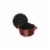 Staub Cast Iron 5.5-qt Round Cocotte - Grenadine Perspective: left