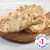 Stonefire® Garlic Mini Naan Perspective: left