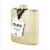 Sparkletini Stainless Steel Gold Flask by Blush® Perspective: left