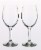 Taste Set of 4 Red And White Tasting Glass by True® Perspective: left