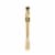 Gold Signature Double Hinged Corkscrew by Viski Perspective: left
