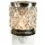 Oak & Rye Tear Drop Mini Wax Warmer - Crystal/Silver Perspective: left