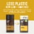 Every Man Jack Mens Deodorant Stick Sandalwood Aluminum-Free Perspective: left