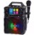 Karaoke USA SD520 MP3 Portable Karaoke System - Black Perspective: left