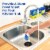 Garbage Disposal Cleaner and Deodorizer - 24-Count (6-Month Supply) Foaming Lemon Scented Perspective: left