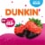 Dunkin® Chocolate Covered Strawberry Dark Roast K-Cup Coffee Pods Perspective: left