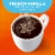 Dunkin’ French Vanilla, artificially Flavored Coffee, Keurig K-Cup Pods Perspective: left