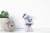Ghostbusters Stay Puft Marshmallow Man Happy Face 4" Talking Mini Plush Perspective: left