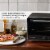 KitchenAid Digital Countertop Oven with Air Fry - KCO124BM Perspective: left