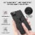 Alpha Digital Luxury Soft Texture Deer Patterned TPU Cloth Protective Case for iPhone13 Pro, Perspective: left
