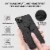 Alpha Digital Luxury Soft Texture Deer Patterned TPU Cloth Protective Case for iPhone13 Pro, Perspective: left