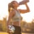 Takeya® Actives Insulated Stainless Steel Water Bottle - Onyx Perspective: left