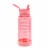 Takeya Mini Motivational Thermal Bottle - Flutter Pink Perspective: left
