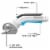 BLACK+DECKER 4V Crafting Rotary Cutter (BCRC115FF) Perspective: left