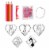 Shrinky Dinks Junior Disney Princess Valentine's Day Kit Perspective: left