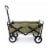 Mac Sports Collapsible Folding Outdoor Utility Garden Camping Wagon Cart, Green Perspective: left