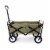 Mac Sports Collapsible Folding Outdoor Utility Garden Camping Wagon Cart, Green Perspective: left