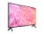 Samsung Q60C QLED 4K Smart TV Perspective: left