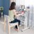 Mind Reader Rolling Sitting & Standing Workstation Perspective: left