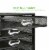 Mind Reader 5 Drawer Metal Mesh Storage Cabine - Black Perspective: left