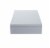 Mind Reader Wooden Monitor Stand Riser with Storage - White Perspective: left