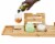 Mind Reader Luxury Extendable Bamboo Bath Caddy - Brown Perspective: left