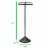 Mind Reader Freestanding Toilet Paper Holder - Black Perspective: left
