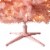 Treetopia Pretty in Pink 6 Foot Artificial Unlit Christmas Holiday Tree w/ Stand Perspective: left