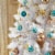 Treetopia Winter White 6 Foot Artificial Unlit Christmas Holiday Tree w/ Stand Perspective: left