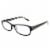 Foster Grant James Men's Reading Glasses - Black Perspective: left