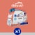 Electrolit Premium Hydration Zero Sugar Strawberry Banana Sports Drink Multipack Bottles Perspective: left