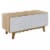Elle Decor Giselle Sideboard in French Oak Perspective: left
