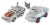 Mattel Cars 3 Pat Traxson & Kris Revstopski Race Team Toy Car Perspective: left