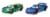 Mattel Cars 3 Race Team Eric Braker & Spikey Fillups Toy Car Perspective: left