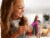 Mattel Barbie® White Rainbow Sparkle Hair Doll Perspective: left