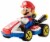 Mattel® Hot Wheels® Mario Kart™ Mario Standard Kart Toy Vehicle Perspective: left