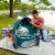 Fisher-Price® Pixels On-the-Go Baby Dome in Aqua Perspective: left