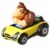 Mattel® Hot Wheels® Mario Kart™ Donkey Kong Sports Coupe Toy Vehicle Perspective: left