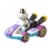 Mattel® Hot Wheels® MarioKart™ Dry Bones Standard Kart Vehicle Perspective: left