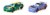 Disney Pixar Cars Eric Braker and Barry DePedal Toy Racers Perspective: left