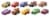 Disney & Pixar Cars Mini Racers Variety Pack Perspective: left
