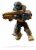 Mega Construx™ Halo® Heroes Spartan CQC Action Figures Perspective: left